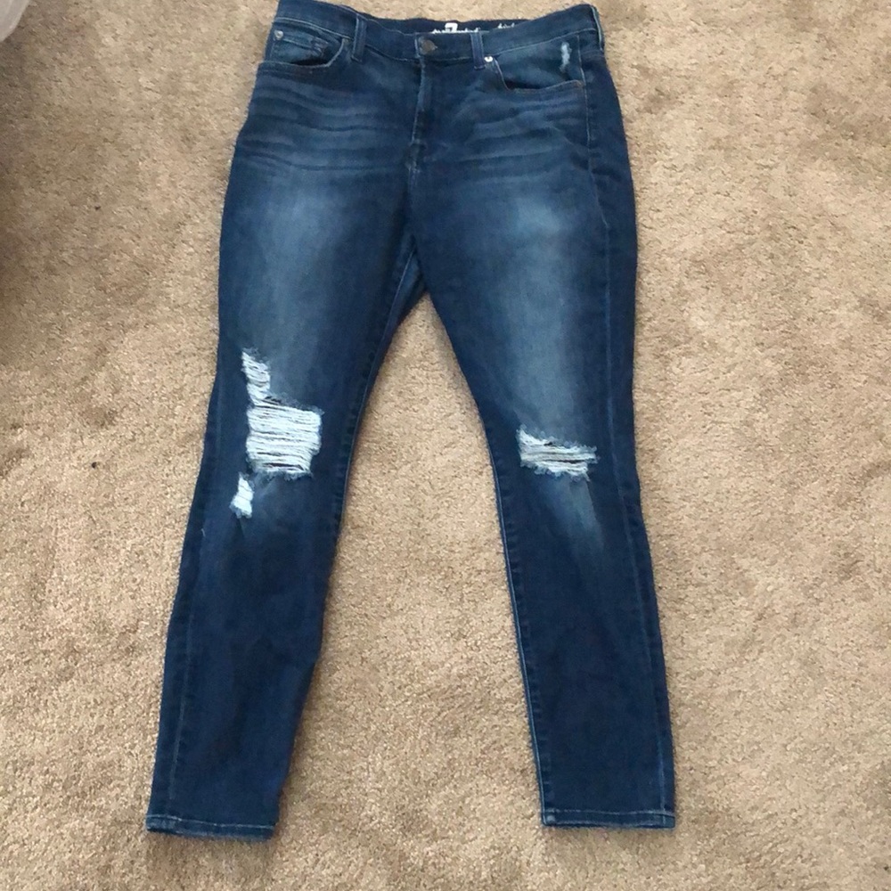 7 for all mankind size 32 jeans